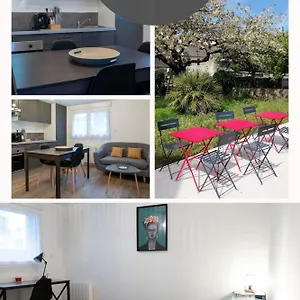 Bel Idealement Place Saint-brieuc, Wifi, Parking Gratuit France